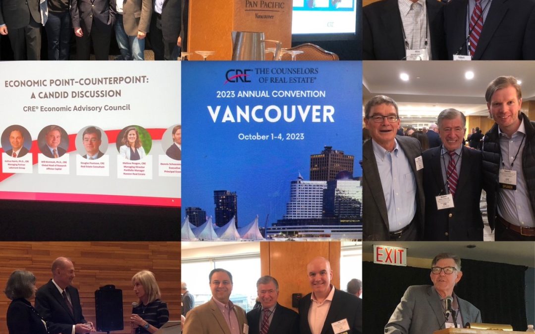 25 Key Takeaways from the Counselors of Real Estate 2023 Annual Convention in Vancouver, B. C.