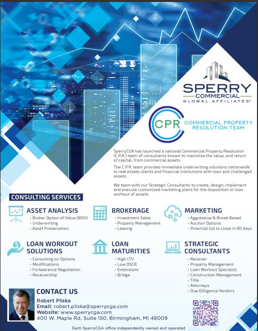 Sperry Commercial Global Affiliates Launches a National Commercial Property Resolution (CPR)Team